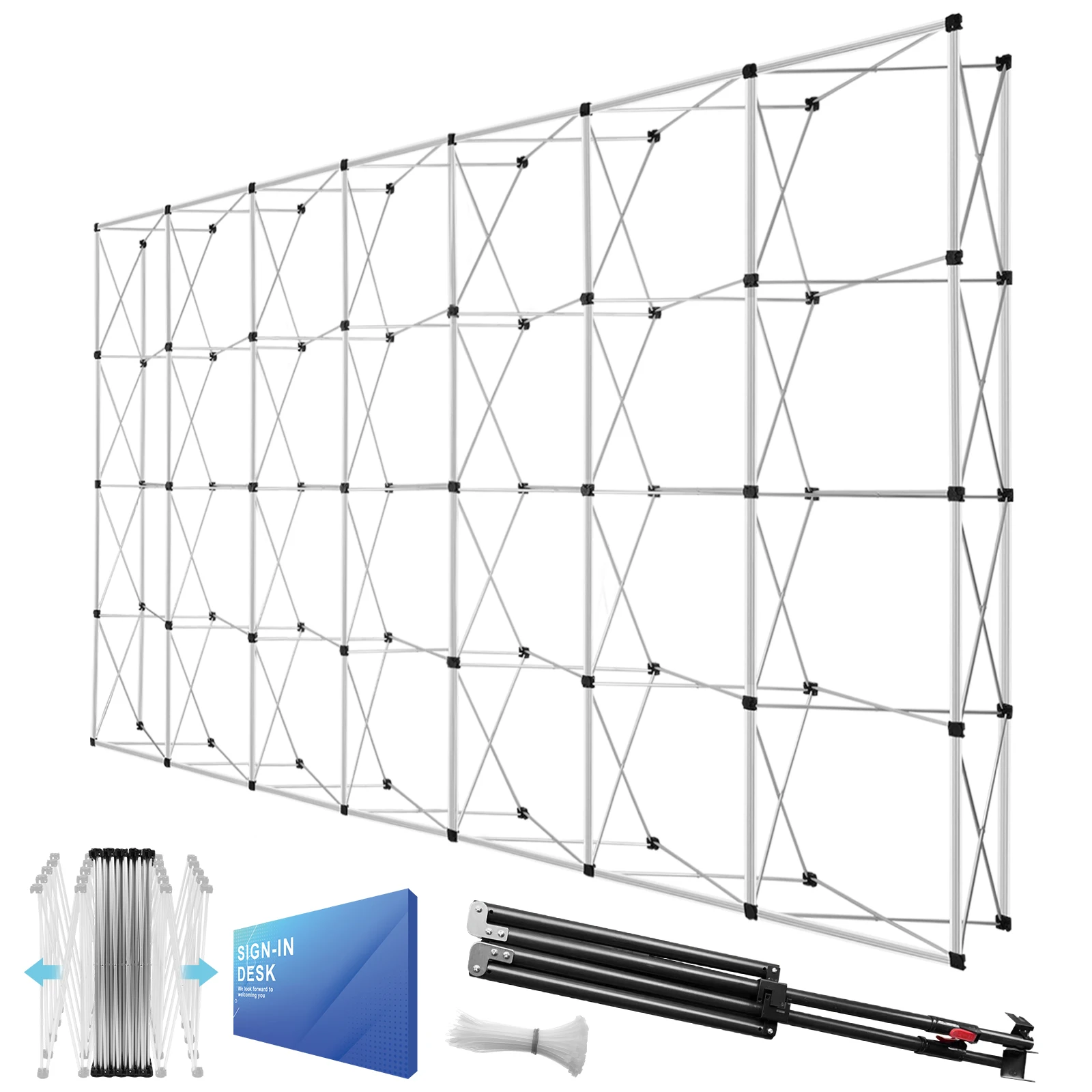 Портативная выставочная стойка 10x10/10x15/10x17 футов с сумкой для переноски, складной стенд для свадеб, выставок и мероприятий
Портативная выставочная стойка 10x10/10x15/10x17 футов с сумкой для переноски, складной стенд для свадеб, выставок и мероприятий