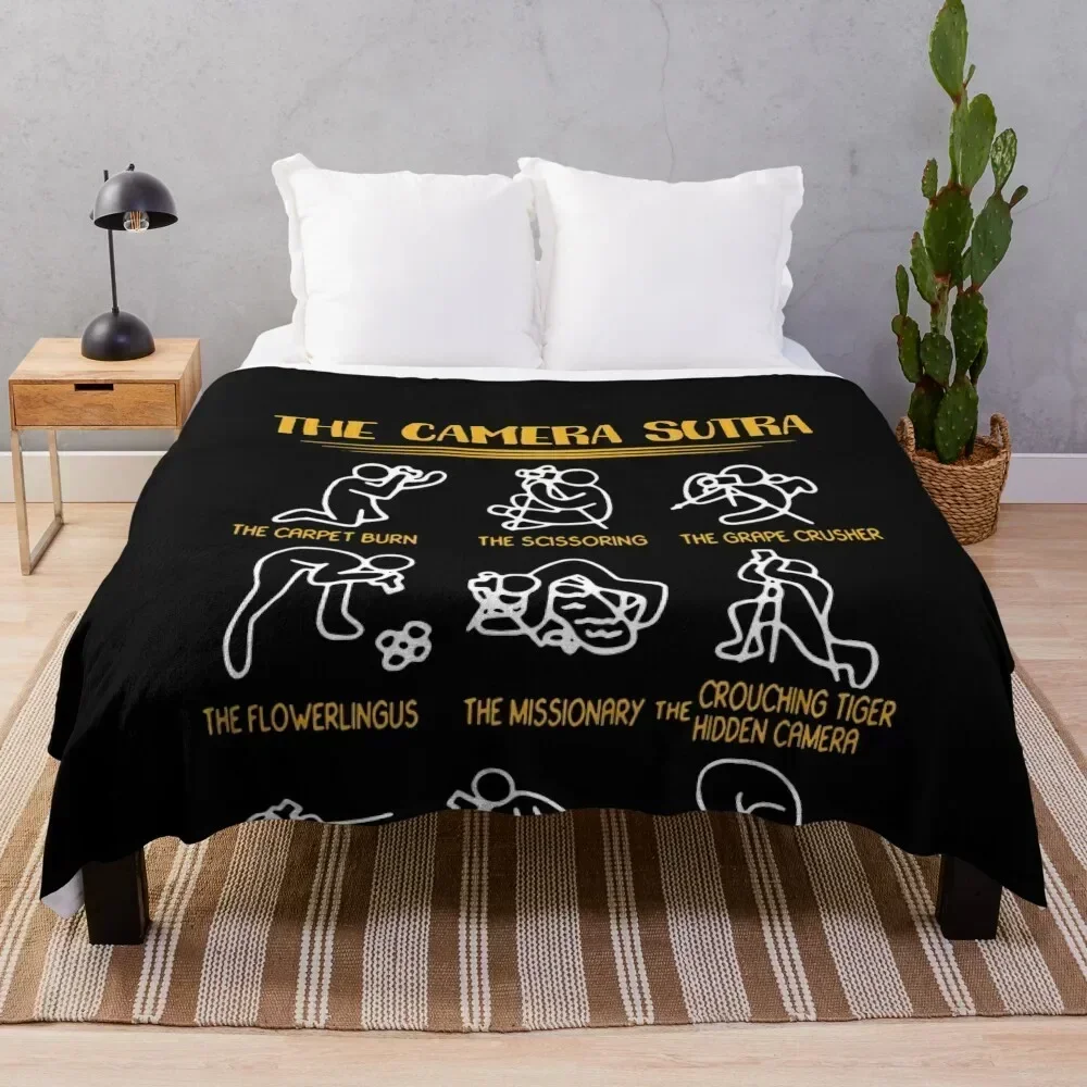 The Camera Sutra Funny Photographer Throw Blanket Luxurious Soft Fuzzy Blanket for Sofa Bed
The Camera Sutra Funny Photographer Throw Blanket Luxurious Soft Fuzzy Blanket for Sofa Bed