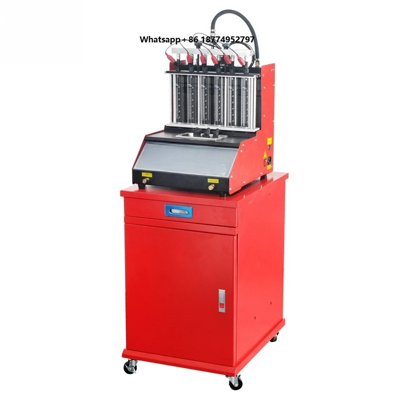 Automobile Maintenance High-Pressure Fuel Injector Ultrasonic Cleaning Machine Equipment Tester Manual Type 6-Cylinder AC
Automobile Maintenance High-Pressure Fuel Injector Ultrasonic Cleaning Machine Equipment Tester Manual Type 6-Cylinder AC