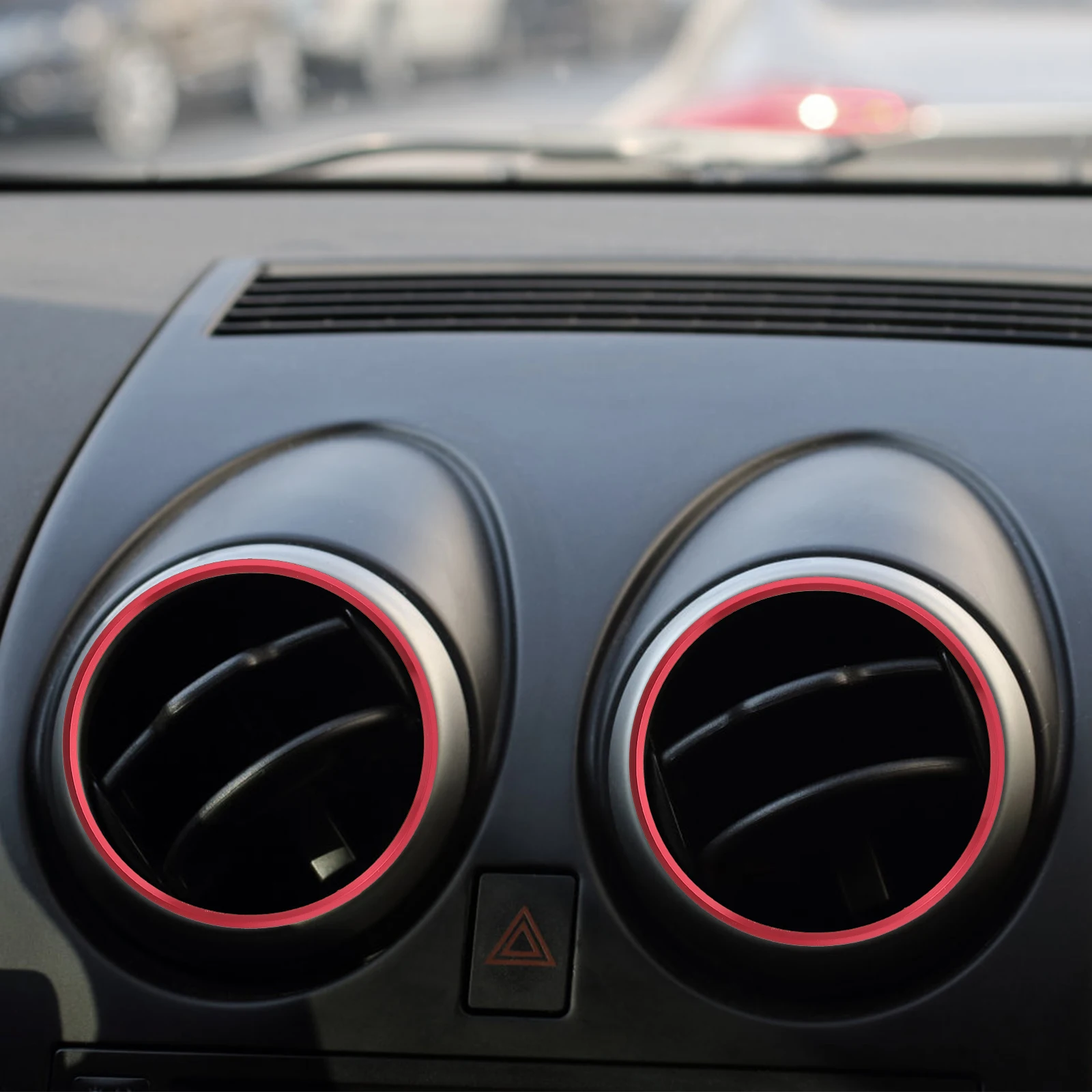 Aluminum Alloy Car Air Vent Ring Red Color Durable Long Service Life Anti Fade Easy Install Car Improvement
Aluminum Alloy Car Air Vent Ring Red Color Durable Long Service Life Anti Fade Easy Install Car Improvement