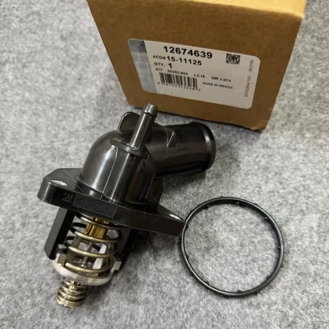 New Water Outlet Thermostat OEM 12674639 For Chevrolet Silverado Suburban Tahoe Cadillac Escalade GMC Sierra/Yukon 2014-2020
New Water Outlet Thermostat OEM 12674639 For Chevrolet Silverado Suburban Tahoe Cadillac Escalade GMC Sierra/Yukon 2014-2020