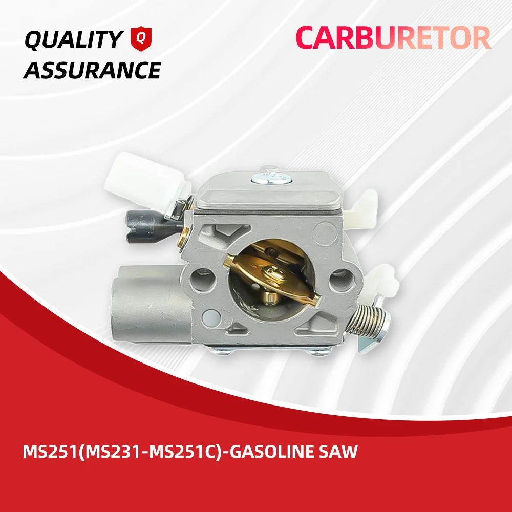 Carburetor For Stihl MS231 MS251 MS241 MS231C MS241C MS251C Replace Zama C1Q-S233 C1Q-S295 C1Q-S296 1143 120 0605
Carburetor For Stihl MS231 MS251 MS241 MS231C MS241C MS251C Replace Zama C1Q-S233 C1Q-S295 C1Q-S296 1143 120 0605