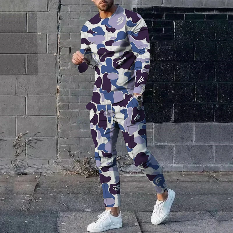 2025 Spring and Autumn Fashion Camouflage Printed Men's Adult Long Sleeve Suit Daily Casual Street Cool Handsome Trend Suit
2025 Spring and Autumn Fashion Camouflage Printed Men's Adult Long Sleeve Suit Daily Casual Street Cool Handsome Trend Suit