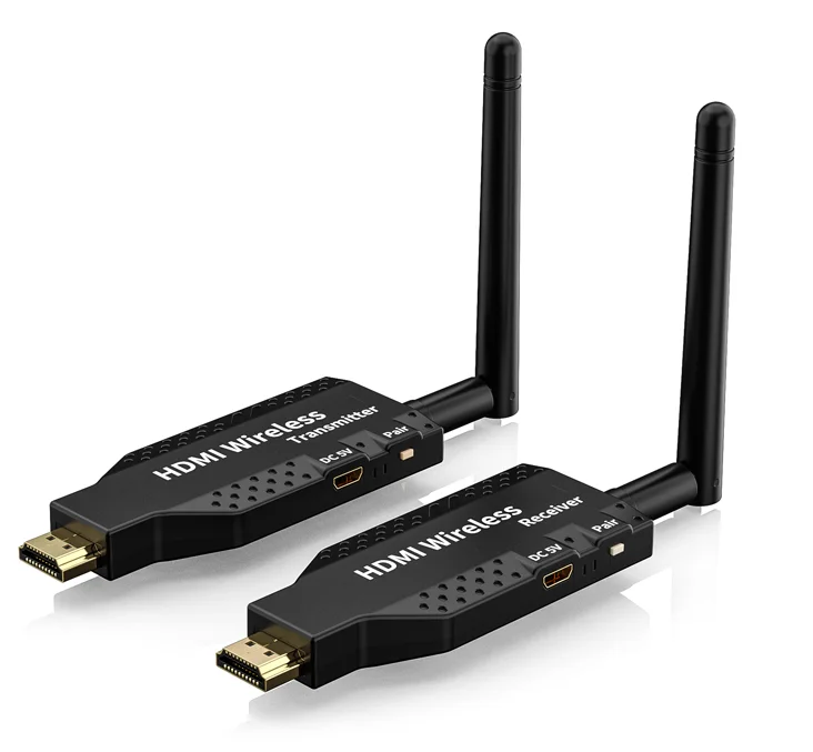 50M 5G Wireless Wifi HDMI Extender Video Transmitter Receiver Adapter Screen Share Switch for PS4 DVD Camera PC To TV Projector
50M 5G Wireless Wifi HDMI Extender Video Transmitter Receiver Adapter Screen Share Switch for PS4 DVD Camera PC To TV Projector