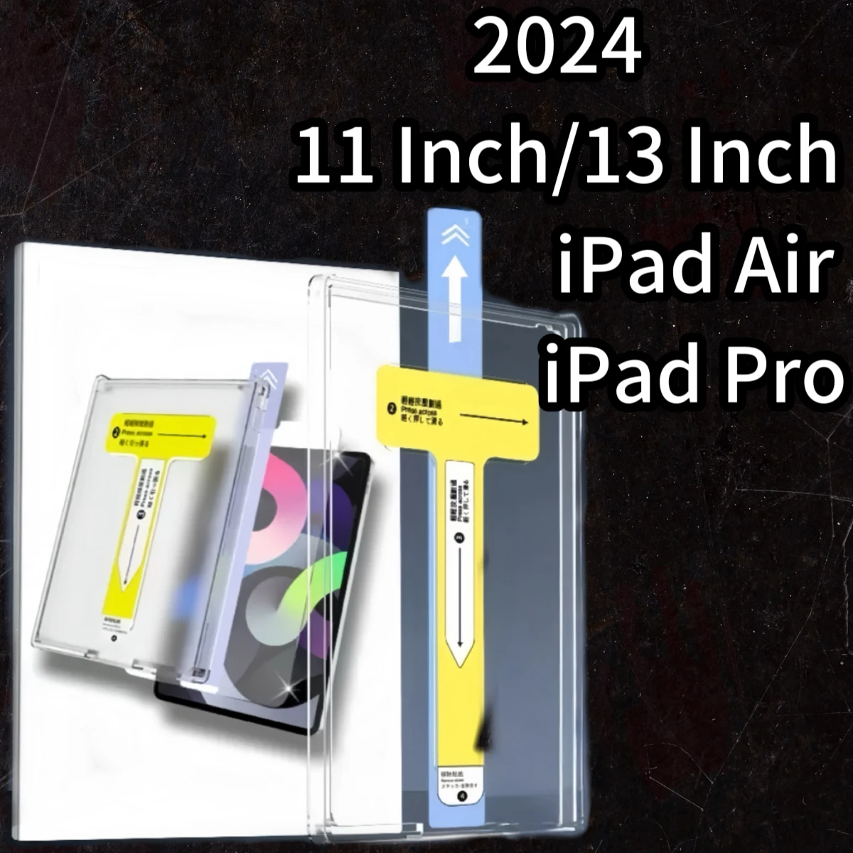 2024 iPad Pro Air 11 13 Inch Tempered Glass Screen Protector Auto Dust Removal Easy Installation Kit
2024 iPad Pro Air 11 13 Inch Tempered Glass Screen Protector Auto Dust Removal Easy Installation Kit