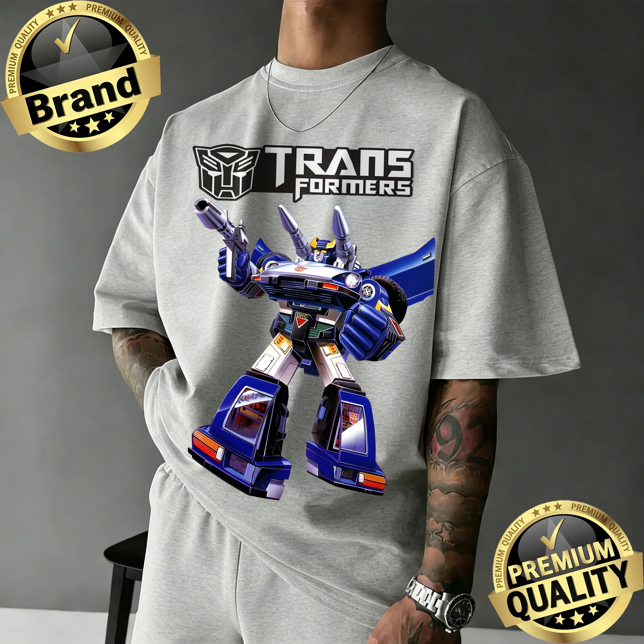 2026 Summer Hasbro Transformers Jazz Graphic Brand Print T-shirt Unisex Tops Sleeve Breathable Vintage Fashion Oversize Loose
2026 Summer Hasbro Transformers Jazz Graphic Brand Print T-shirt Unisex Tops Sleeve Breathable Vintage Fashion Oversize Loose