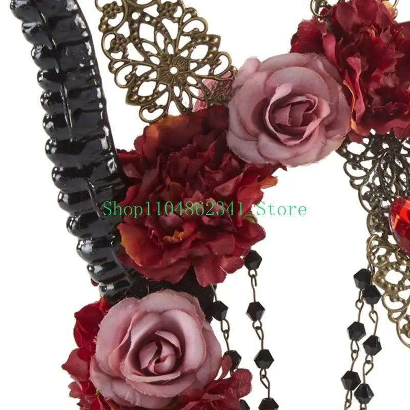 5ASD Готическая овечья голова повязка розы роза Декор дьявол костюм косплей Хэллоуин Хуп Хуп 
5ASD Готическая овечья голова повязка розы роза Декор дьявол костюм косплей Хэллоуин Хуп Хуп