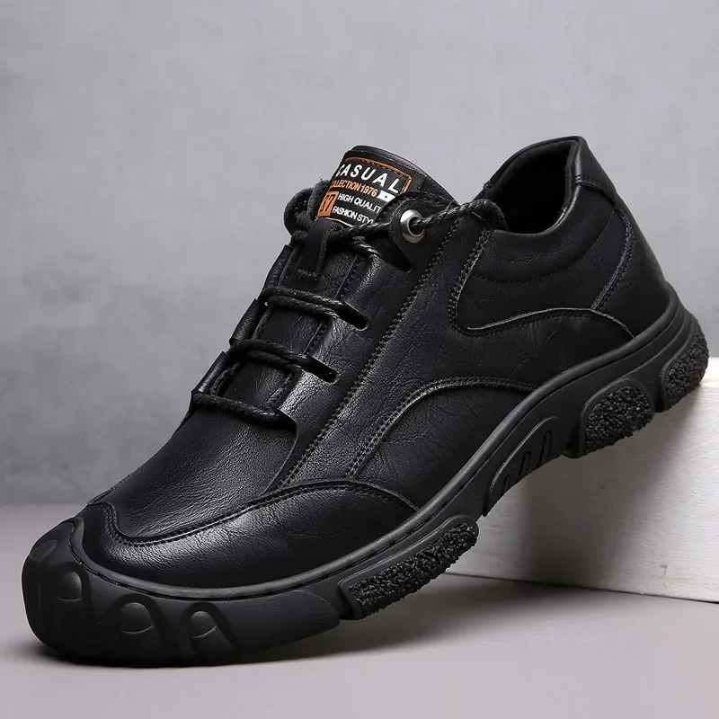 Genuine Leather Men's Casual Shoes Antiskid Sneakers Men Hiking Shoes Zapatos Hombre Sapatos Masculino Schoenen Chaussure Homme
Genuine Leather Men's Casual Shoes Antiskid Sneakers Men Hiking Shoes Zapatos Hombre Sapatos Masculino Schoenen Chaussure Homme