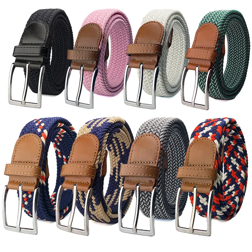Casual Woven Elastic Belt Sports Women's Belt No Need for Punching For Men‘s Women Fashion Climbing Work Belt 3.5cm
Casual Woven Elastic Belt Sports Women's Belt No Need for Punching For Men‘s Women Fashion Climbing Work Belt 3.5cm