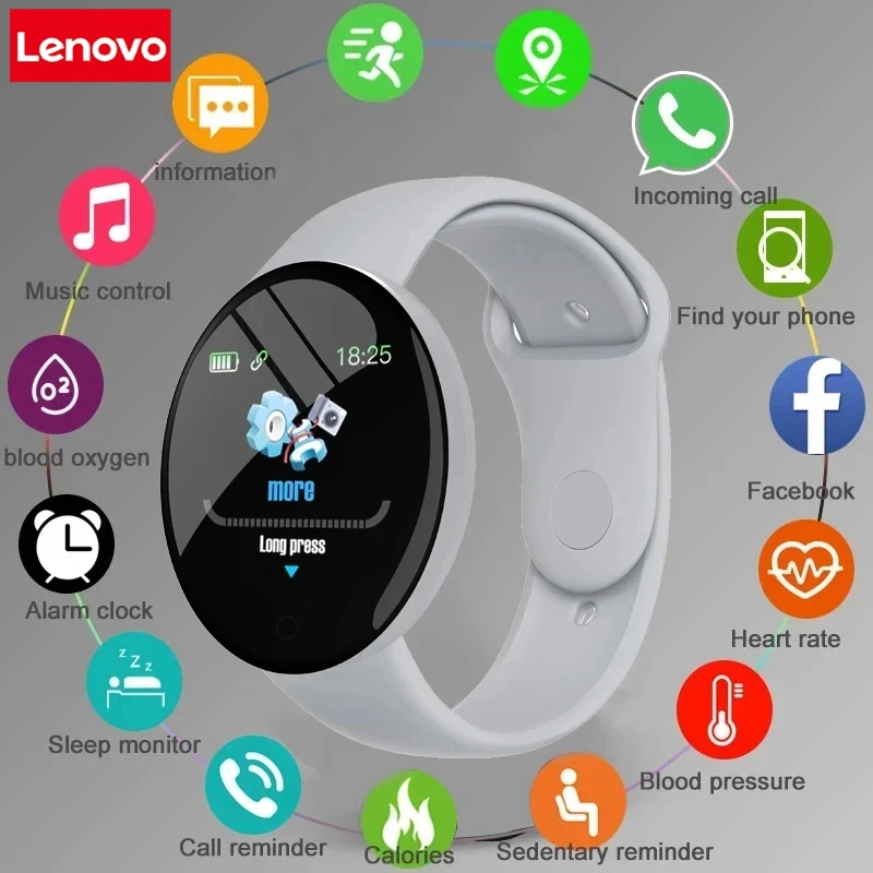 Умные часы Lenovo 2026 с круглым цветным экраном, множеством спортивных режимов, мониторингом сердечного ритма, функцией звонков, воспроизведением музыки, фитнес-браслет для занятий спортом
Умные часы Lenovo 2026 с круглым цветным экраном, множеством спортивных режимов, мониторингом сердечного ритма, функцией звонков, воспроизведением музыки, фитнес-браслет для занятий спортом