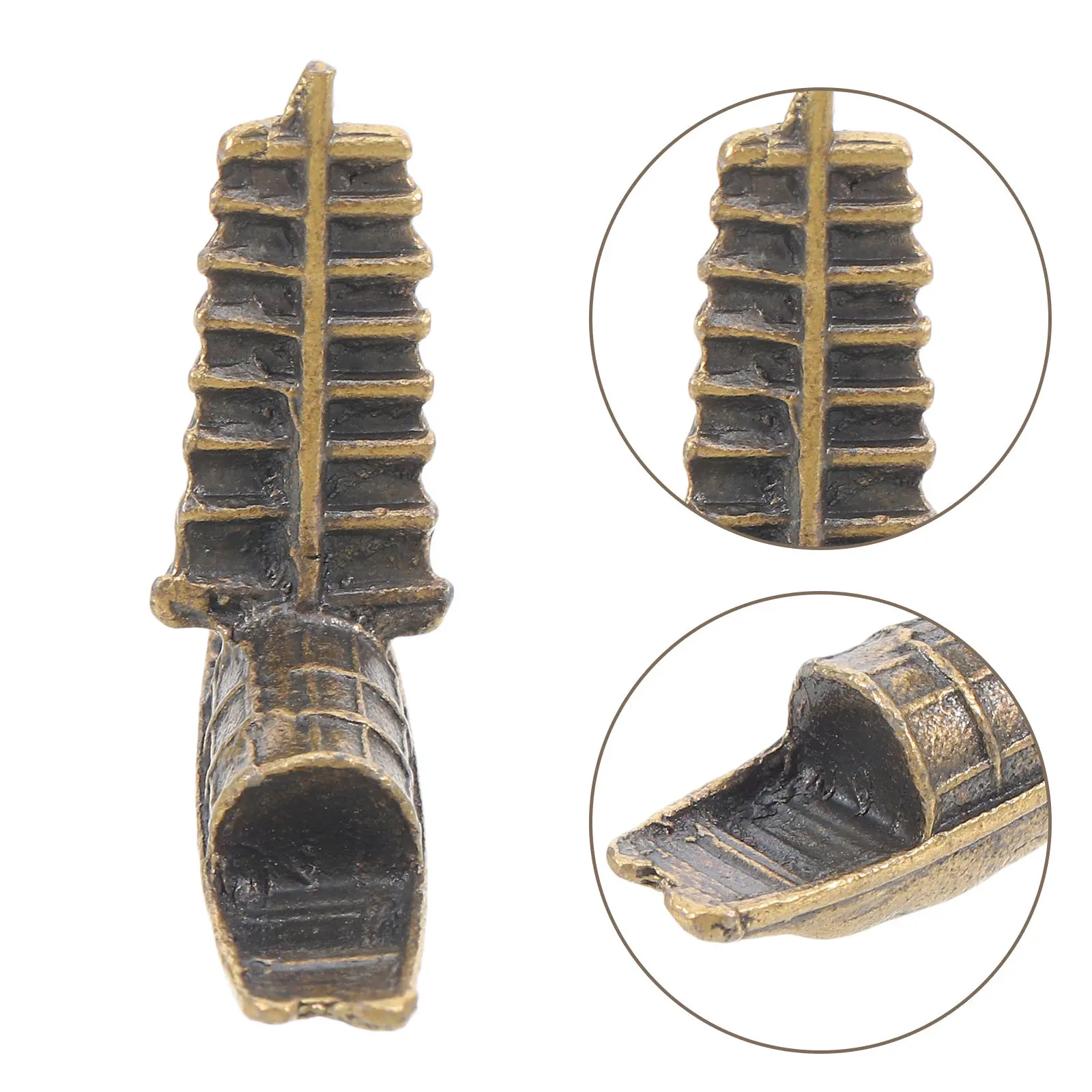 Vintage Style Mini Boat Ornament for Micro Landscape DIY Diorama Craft Kit Desktop Decorative Accessory Rustic Coastal Theme
Vintage Style Mini Boat Ornament for Micro Landscape DIY Diorama Craft Kit Desktop Decorative Accessory Rustic Coastal Theme