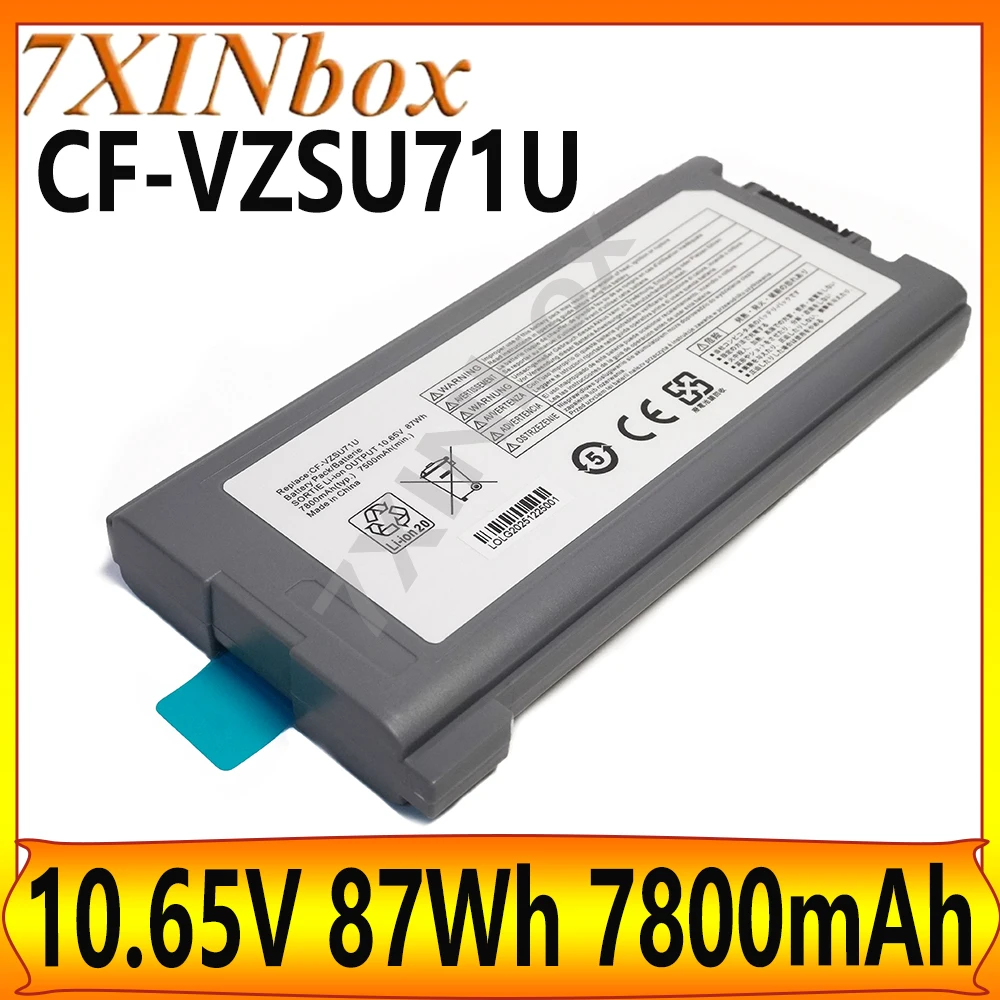 7XINbox CF-VZSU71U 10.65V 87Wh 7800mAh OEM Laptop Battery For Panasonic Toughbook CF-31 CF-53 CF-VZSU46 CF-VZSU46AU CF-VZSU72U
7XINbox CF-VZSU71U 10.65V 87Wh 7800mAh OEM Laptop Battery For Panasonic Toughbook CF-31 CF-53 CF-VZSU46 CF-VZSU46AU CF-VZSU72U