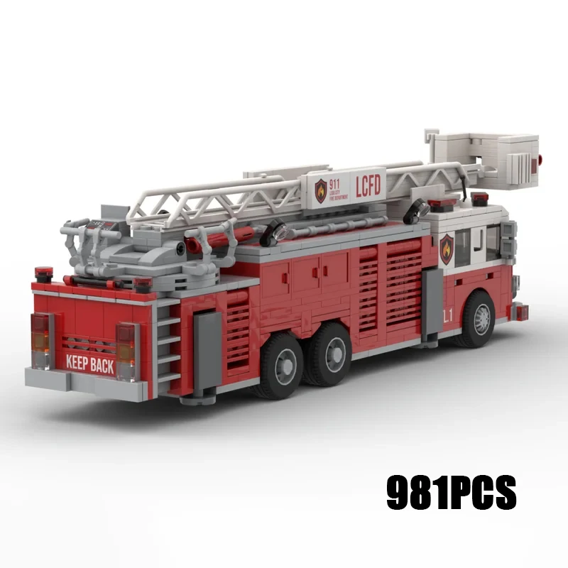 Moc Building Blocks Tower-Ladder Fire Truck Technology Modular Bricks Model Gifts Christmas Toys DIY Sets Assembly
Moc Building Blocks Tower-Ladder Fire Truck Technology Modular Bricks Model Gifts Christmas Toys DIY Sets Assembly