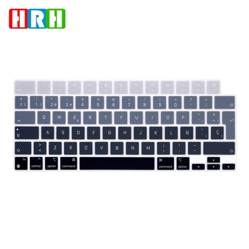 HRH Spanish Keyboard Cover EULayout forMacBookAir13”15”M3 2024A3113 A3114 A2681For Pro 14”16”A2442A2779A2485A2780A2991A2992A2918
HRH Spanish Keyboard Cover EULayout forMacBookAir13”15”M3 2024A3113 A3114 A2681For Pro 14”16”A2442A2779A2485A2780A2991A2992A2918