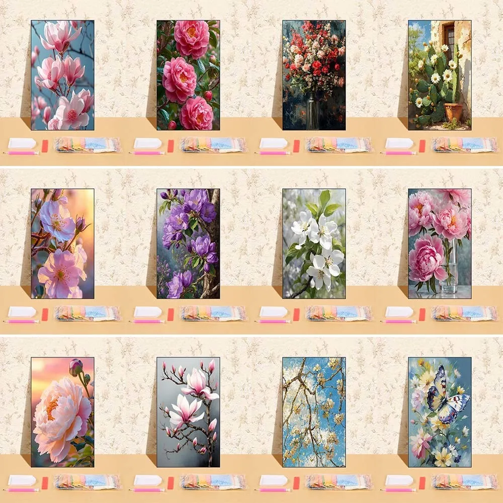 Round Drill Diamond Embroidery Mosaic Flower Cross Stitch Painting Floral New Arrival Picture Rhinestones Wall Art For Bedroom
Round Drill Diamond Embroidery Mosaic Flower Cross Stitch Painting Floral New Arrival Picture Rhinestones Wall Art For Bedroom