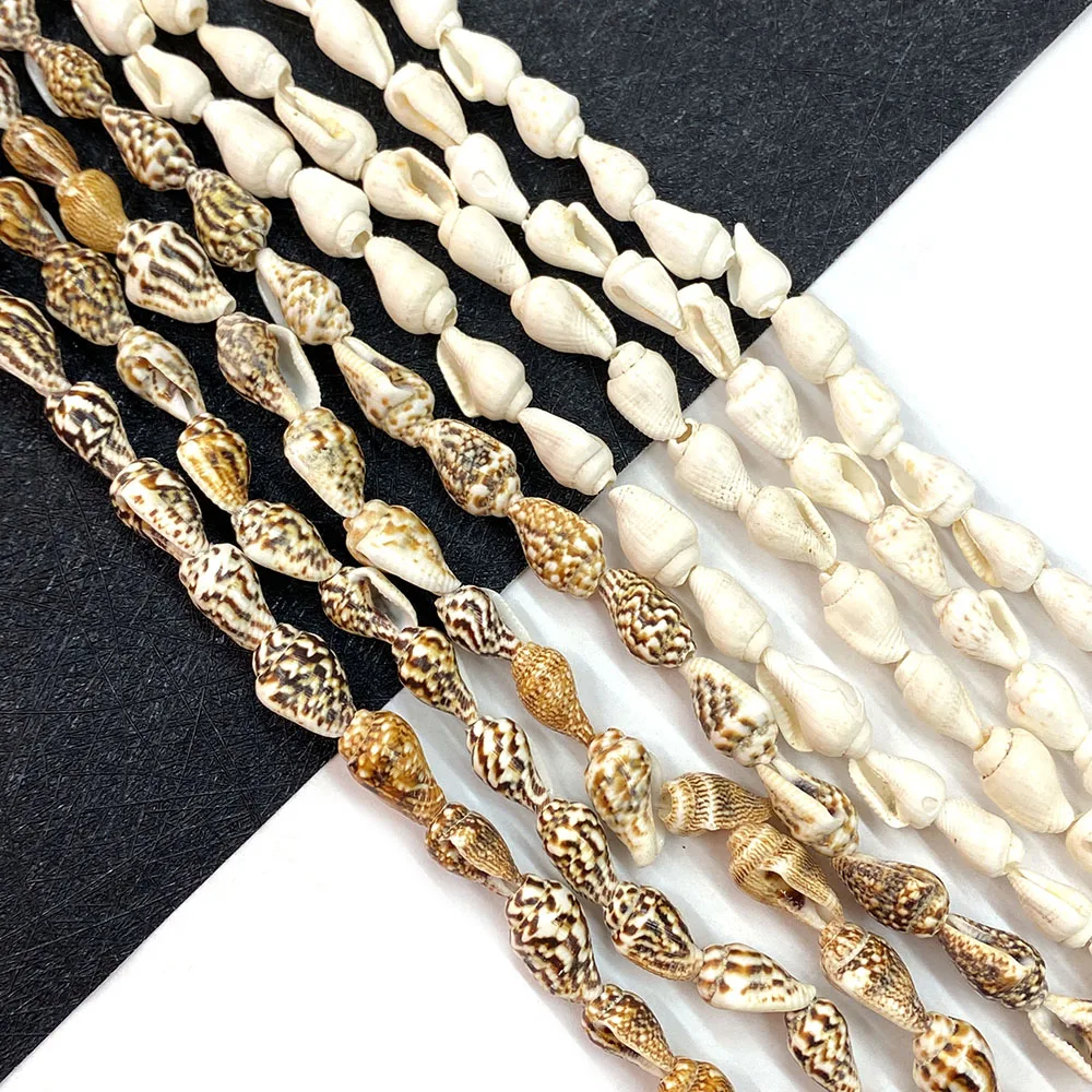 Natural Shell Conch Beads Raw Flesh Color Shell Polished Straight Hole Beads for Jewelry Making DIY Pendant Bracelet Accessories
Natural Shell Conch Beads Raw Flesh Color Shell Polished Straight Hole Beads for Jewelry Making DIY Pendant Bracelet Accessories