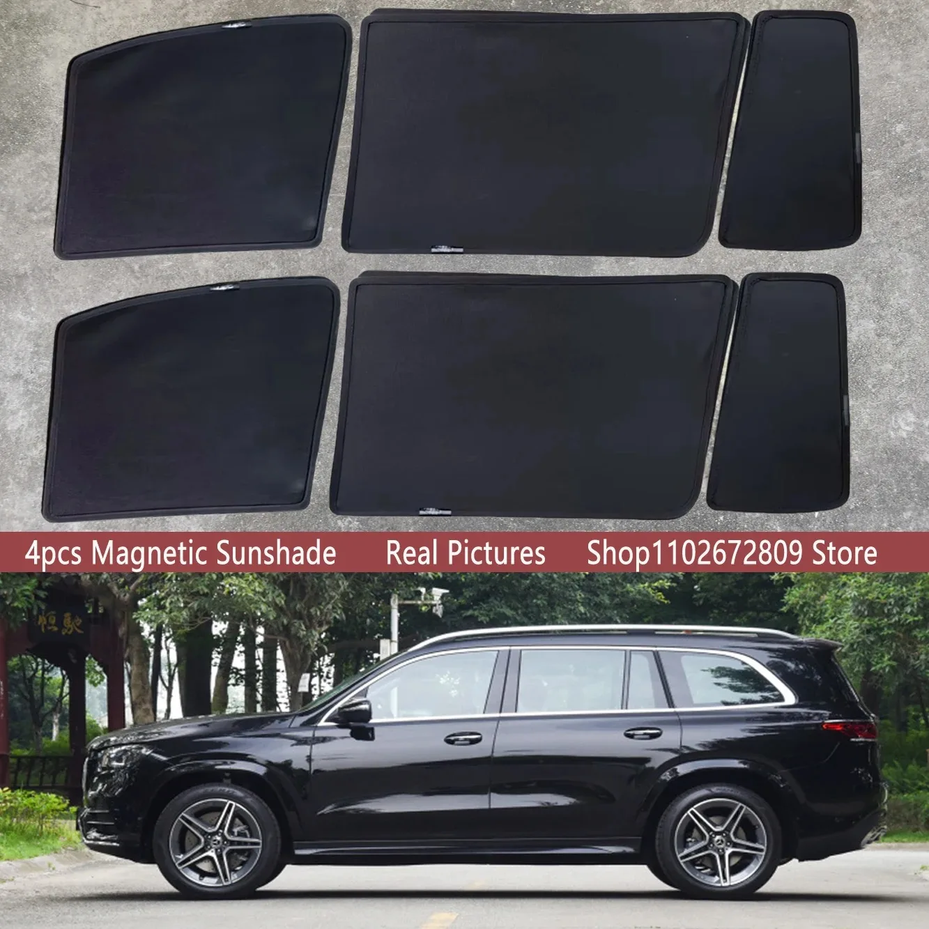 Magnetic Car Sunshade Shield Front Windshield Curtain Sun Shade For Mercedes Benz GLS X167 2021-2024 450 350 400 500 Accessories
Magnetic Car Sunshade Shield Front Windshield Curtain Sun Shade For Mercedes Benz GLS X167 2021-2024 450 350 400 500 Accessories