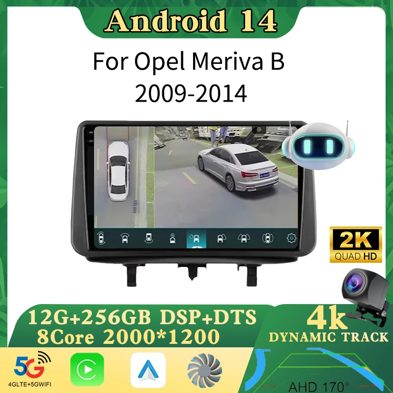 Android 14 Car Radio For Opel Meriva B 2009-2014 2K QLED Multimedia Video Player BT AI Voice CarPlay Auto 4G Stereo Head Unit
Android 14 Car Radio For Opel Meriva B 2009-2014 2K QLED Multimedia Video Player BT AI Voice CarPlay Auto 4G Stereo Head Unit