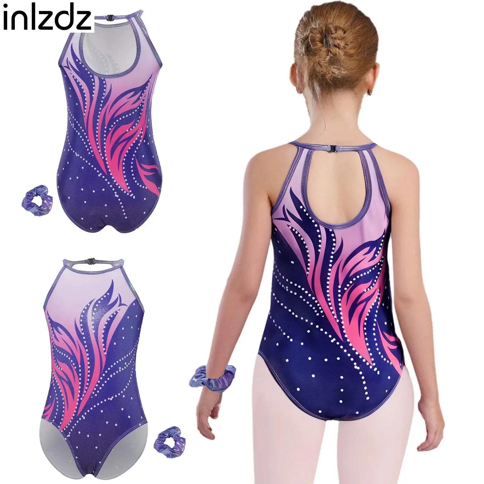 Ballet Outfit for Kids Girls Gymnastics Dance Stage Performance Costume Dance Wear Sleeveless Leotard with Hairband 2-piece Sets
Ballet Outfit for Kids Girls Gymnastics Dance Stage Performance Costume Dance Wear Sleeveless Leotard with Hairband 2-piece Sets