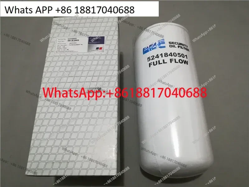 Oil filter 5241840501 for generator 16V2000G25/18V2000G65
Oil filter 5241840501 for generator 16V2000G25/18V2000G65