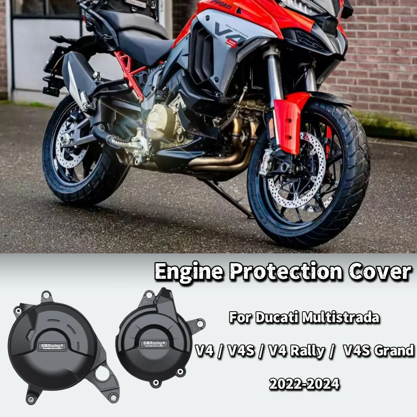 Motorcycle Engine Cover Sets For Ducati Multistrada V4 / V4S / V4 Rally / V4 V4S Grand 2022-2025 Protector Engine Anti-drop si
Motorcycle Engine Cover Sets For Ducati Multistrada V4 / V4S / V4 Rally / V4 V4S Grand 2022-2025 Protector Engine Anti-drop si