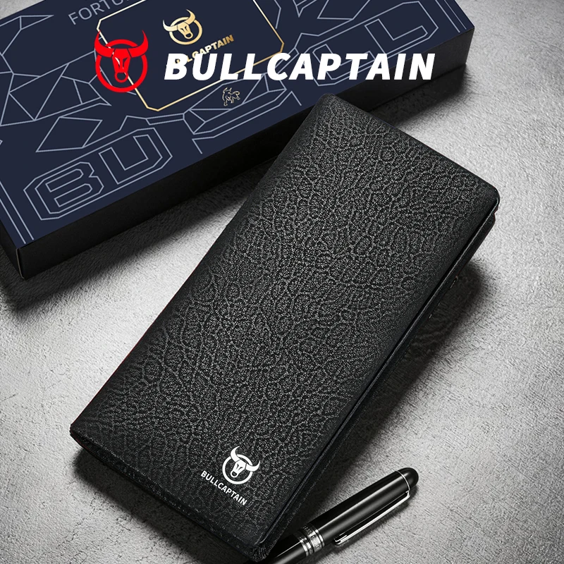 Мужской кошелек BULLCAPTAIN из натуральной кожи, большой вместимости, винтажный, с отделением для карт и монет, деловой клатч.
Мужской кошелек BULLCAPTAIN из натуральной кожи, большой вместимости, винтажный, с отделением для карт и монет, деловой клатч.