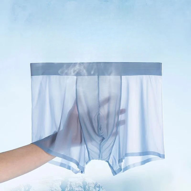 3D summer men's underwear ultra-thin anti-hook cold silk underwear men's non-marking bacteriostatic boxer boxers
3D summer men's underwear ultra-thin anti-hook cold silk underwear men's non-marking bacteriostatic boxer boxers