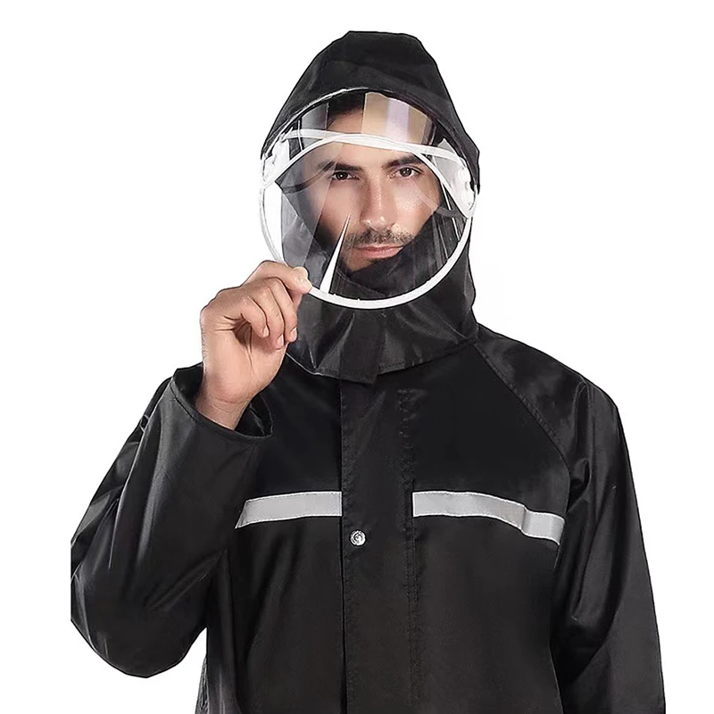 Men's Raincoat Split Waterproof Poncho Men Motorcycle Raincoat Black Rain Jacket Pants Suit Outdoor Fishing Hiking Camp Raincoat
Men's Raincoat Split Waterproof Poncho Men Motorcycle Raincoat Black Rain Jacket Pants Suit Outdoor Fishing Hiking Camp Raincoat