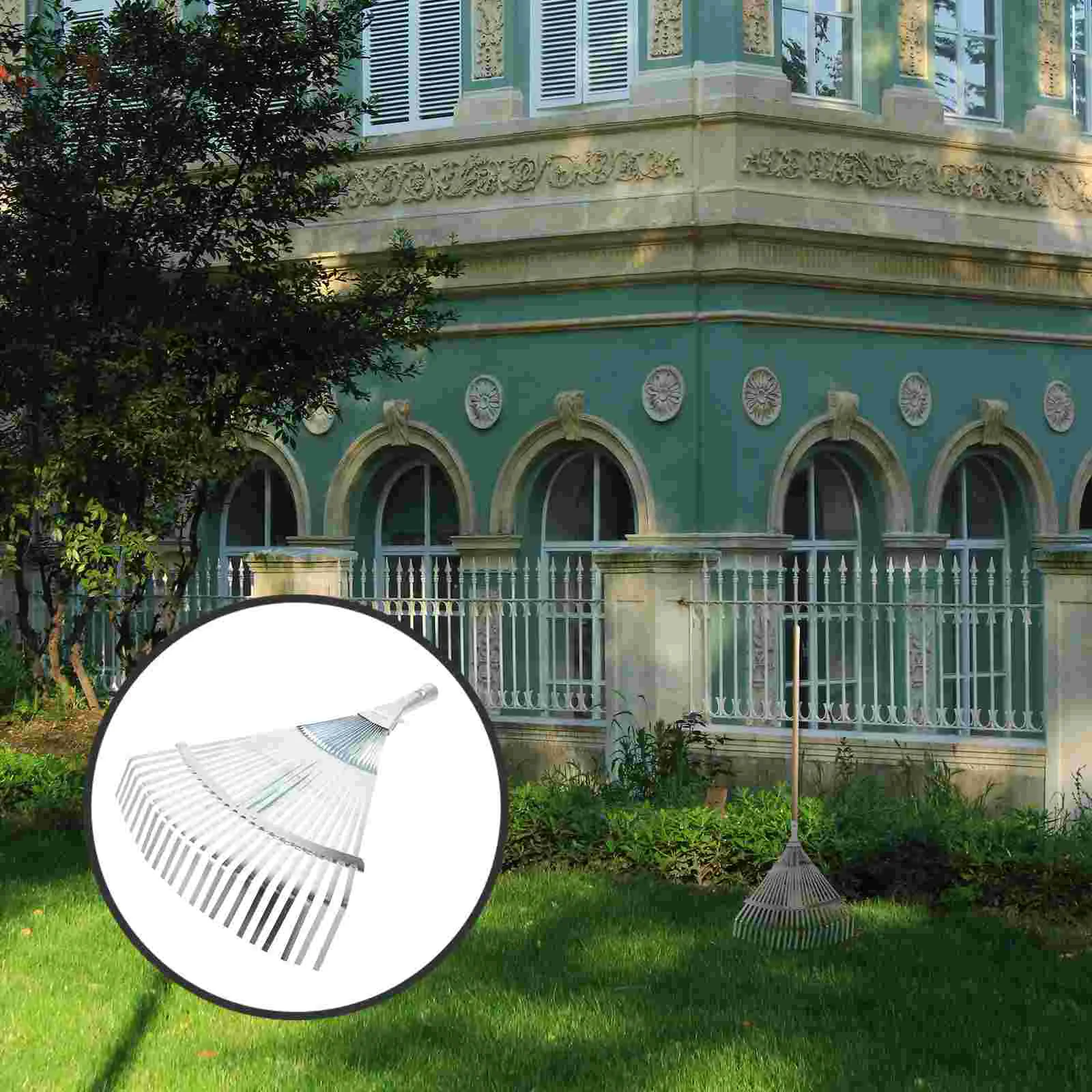 Garden Rake Handle Lightweight Metal Gardening Adjustable High-carbon Steel Leaves for Lawn Replacement Multipurpose
Garden Rake Handle Lightweight Metal Gardening Adjustable High-carbon Steel Leaves for Lawn Replacement Multipurpose