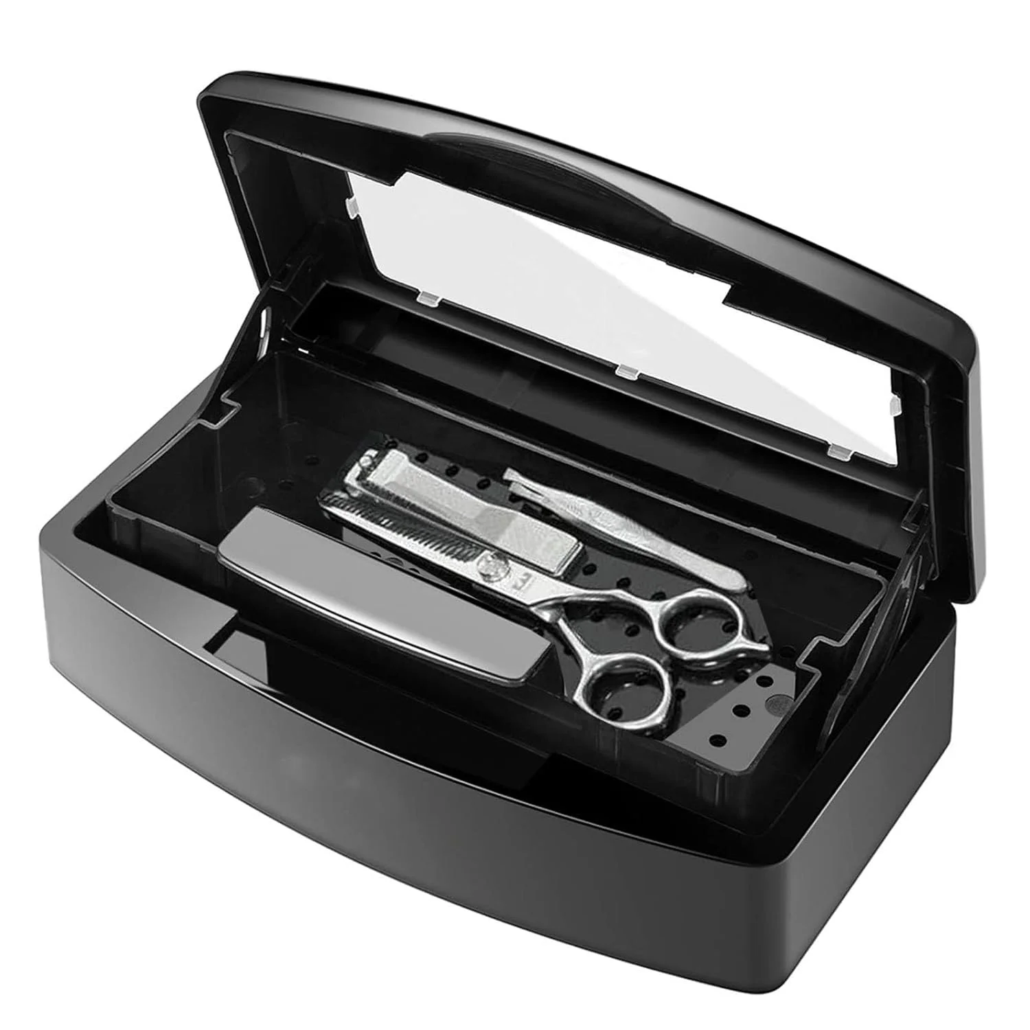 Sterile and Professional AROMED Plastic Nail Tool Sterilizer Box - Perfect Hygienic Solution for Hair Salon and Nail Esthetician
Sterile and Professional AROMED Plastic Nail Tool Sterilizer Box - Perfect Hygienic Solution for Hair Salon and Nail Esthetician