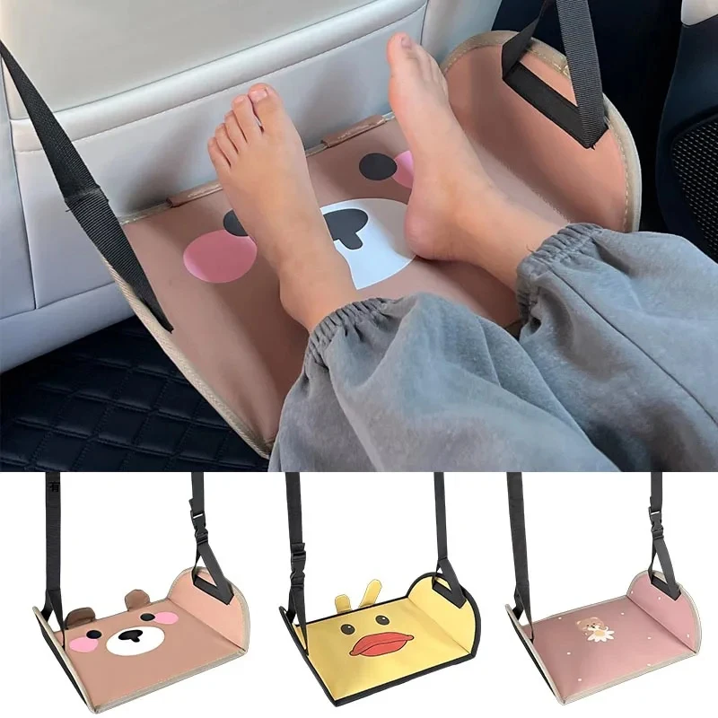 Kids Cartoon Car Seat Foot Support Universal Bear Car Travel Rest Foot Mat Portable Auto Backseat Suspension Hammock Footstool
Kids Cartoon Car Seat Foot Support Universal Bear Car Travel Rest Foot Mat Portable Auto Backseat Suspension Hammock Footstool