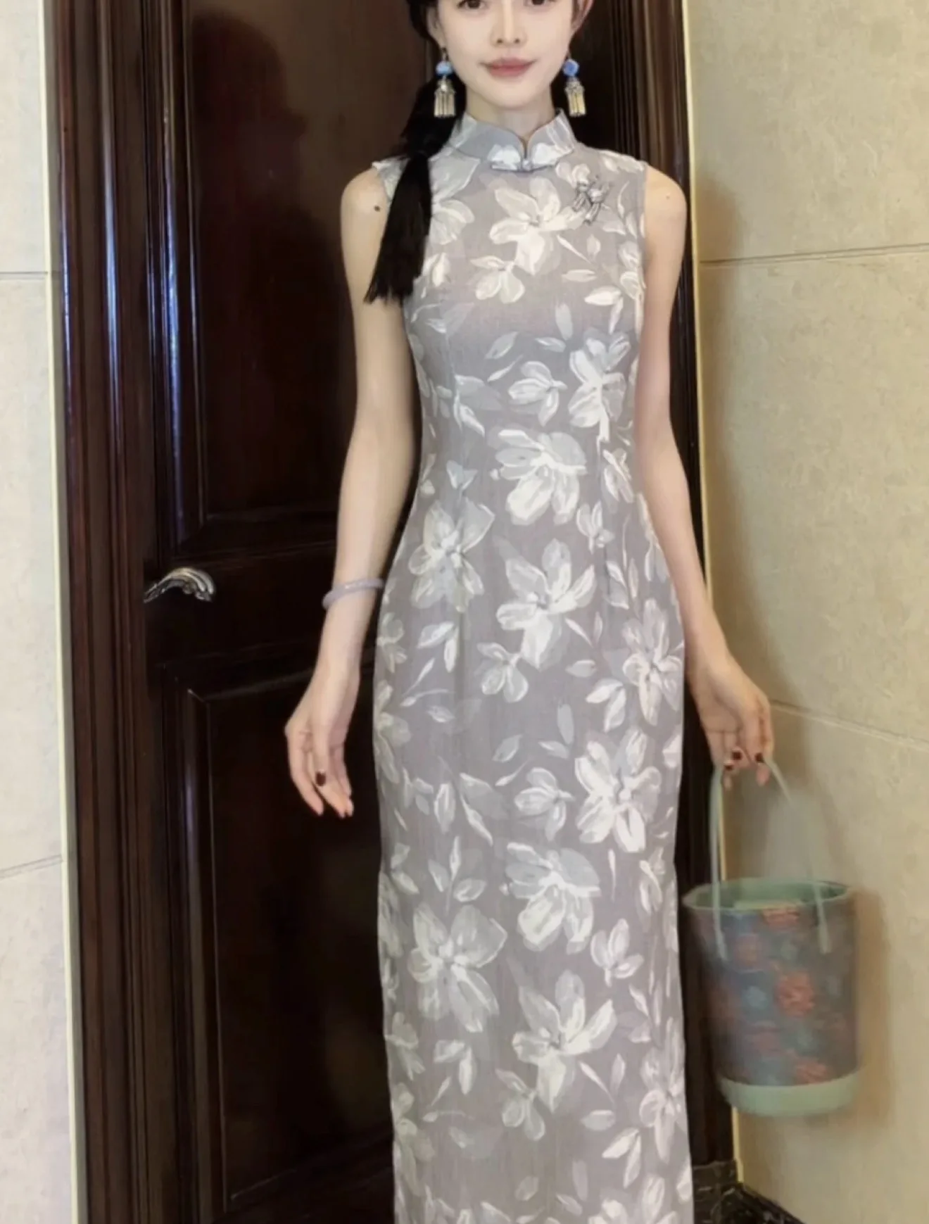 Женское платье-ципао Ball Lady Spring, 30 см, однослойное, с молнией, эластичное, винтажное, из полиэфирного волокна
Женское платье-ципао Ball Lady Spring, 30 см, однослойное, с молнией, эластичное, винтажное, из полиэфирного волокна