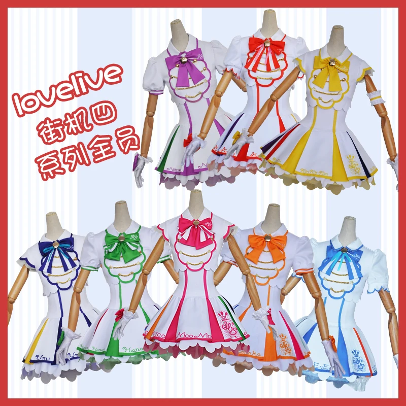 Anime Love Live! Yazawa Nico Cosplay Costume Arcade Game 4 Ctue Lolita Dress Role Play Clothing S-XL In Stock Or Custom-Make
Anime Love Live! Yazawa Nico Cosplay Costume Arcade Game 4 Ctue Lolita Dress Role Play Clothing S-XL In Stock Or Custom-Make