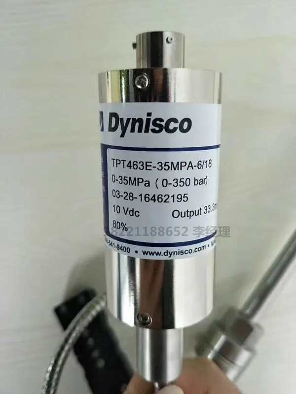 Новый оригинальный Dynisco PT463E-35MPA-6/18 высокотемпературный датчик давления расплава
Новый оригинальный Dynisco PT463E-35MPA-6/18 высокотемпературный датчик давления расплава