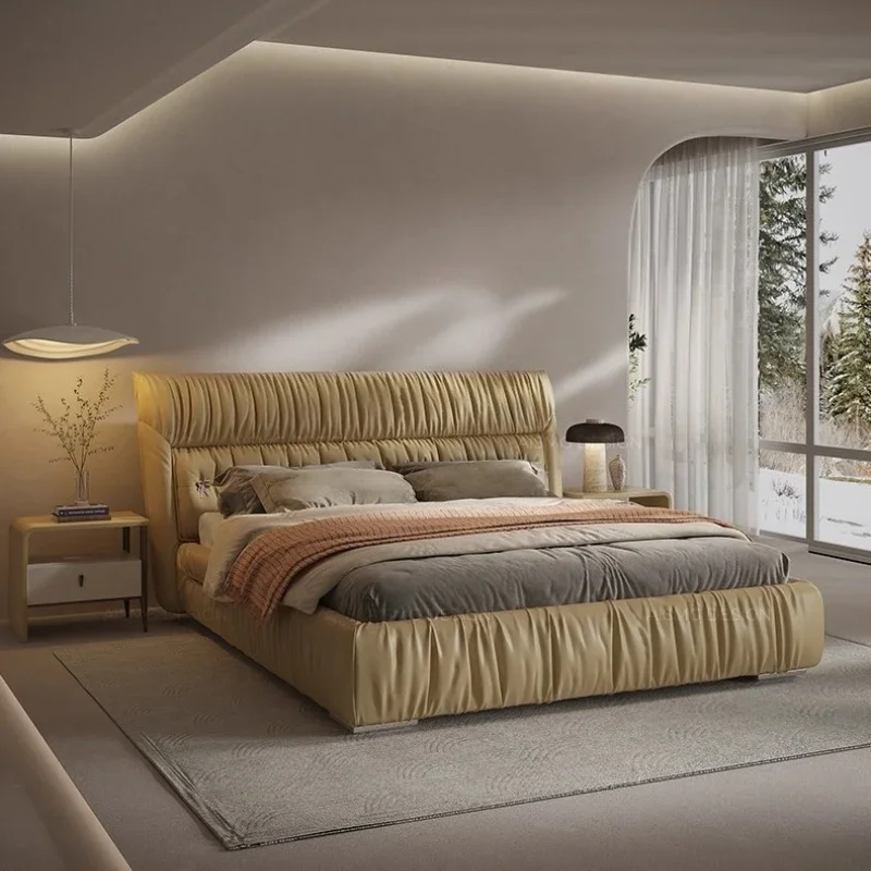 Bedrooms Modern Wooden Bed King Size 180x200cm Headboard Tatami Bed Bases Andbed Frames Bedroom Furniture Luxury Full Marriage
Bedrooms Modern Wooden Bed King Size 180x200cm Headboard Tatami Bed Bases Andbed Frames Bedroom Furniture Luxury Full Marriage