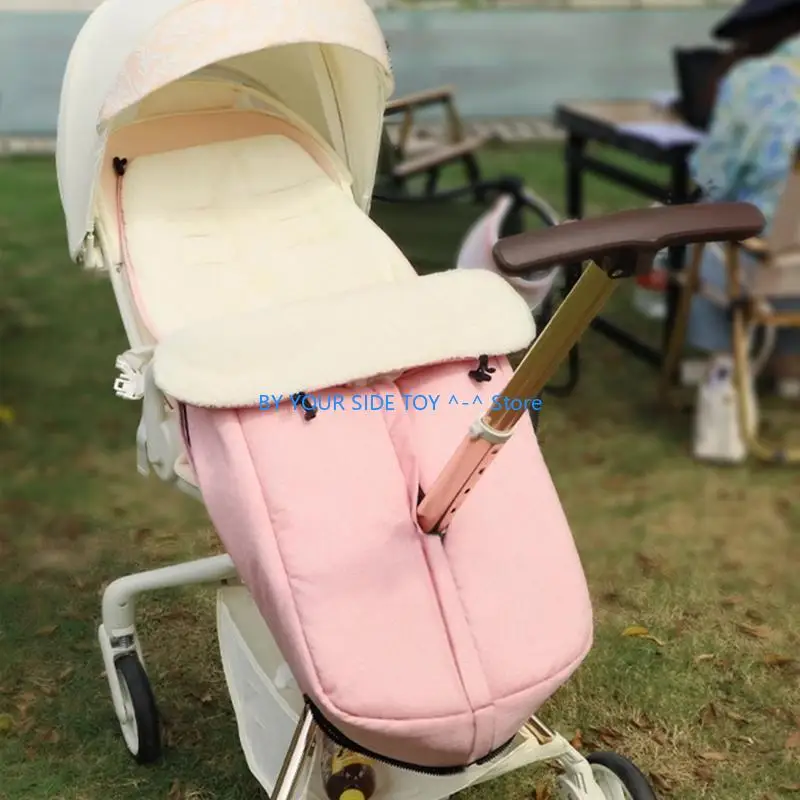 Solid Baby Strollers Sleeping Bag Comfortable Warm Footmuff with Soft Fleece U6XE
Solid Baby Strollers Sleeping Bag Comfortable Warm Footmuff with Soft Fleece U6XE