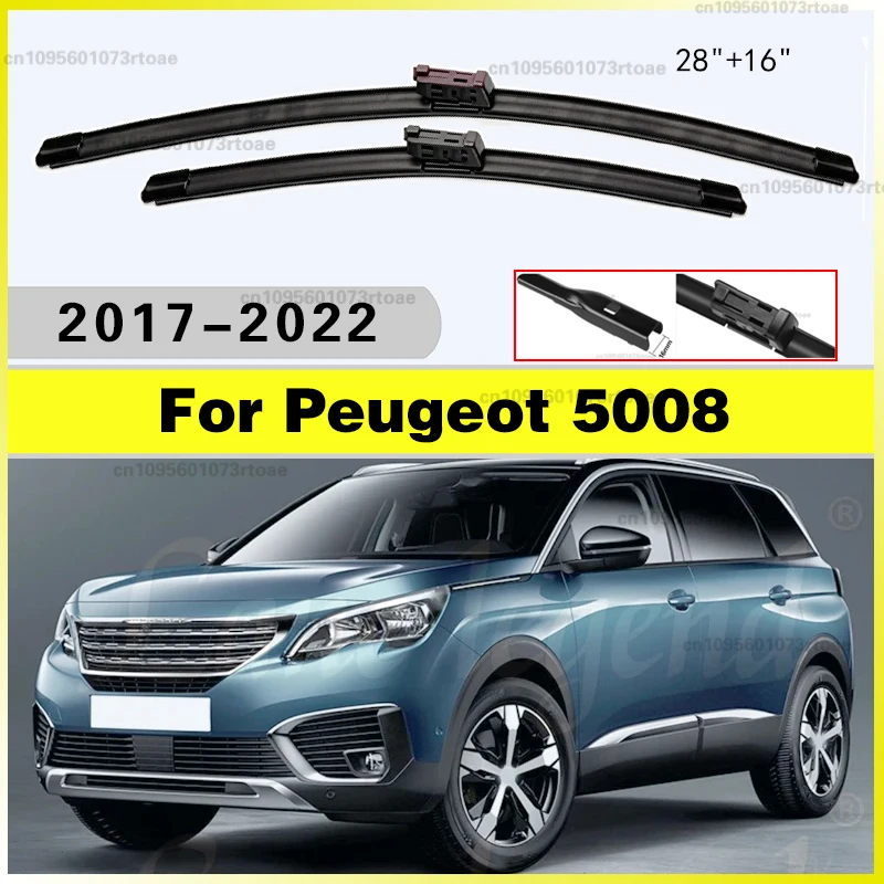 Windshield Brushes Washer Car Accessories Stickers Car Wiper Blades for Peugeot 5008 2017 - 2022 2nd 2 Gen Front Windscreen
Windshield Brushes Washer Car Accessories Stickers Car Wiper Blades for Peugeot 5008 2017 - 2022 2nd 2 Gen Front Windscreen