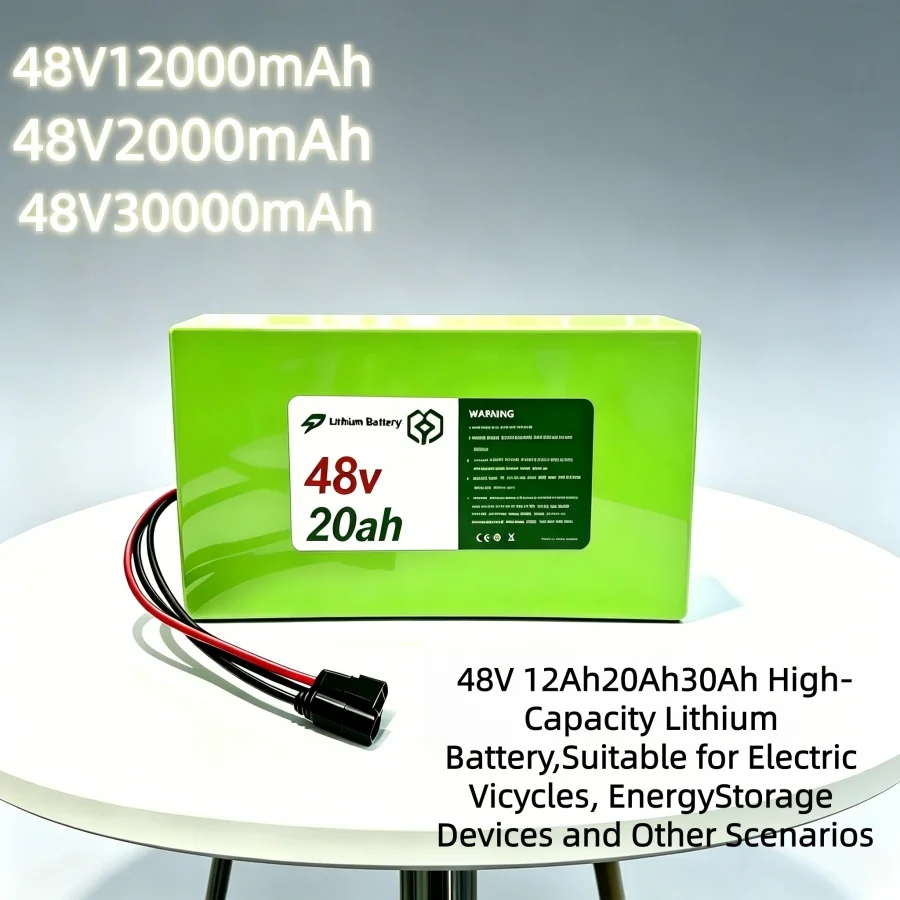 New 48V30Ah 21700 High-Power Li-Ion Battery 30A BMS, for E-bicycles, E-scooters, and motors ranging from 100-1500 watts
New 48V30Ah 21700 High-Power Li-Ion Battery 30A BMS, for E-bicycles, E-scooters, and motors ranging from 100-1500 watts