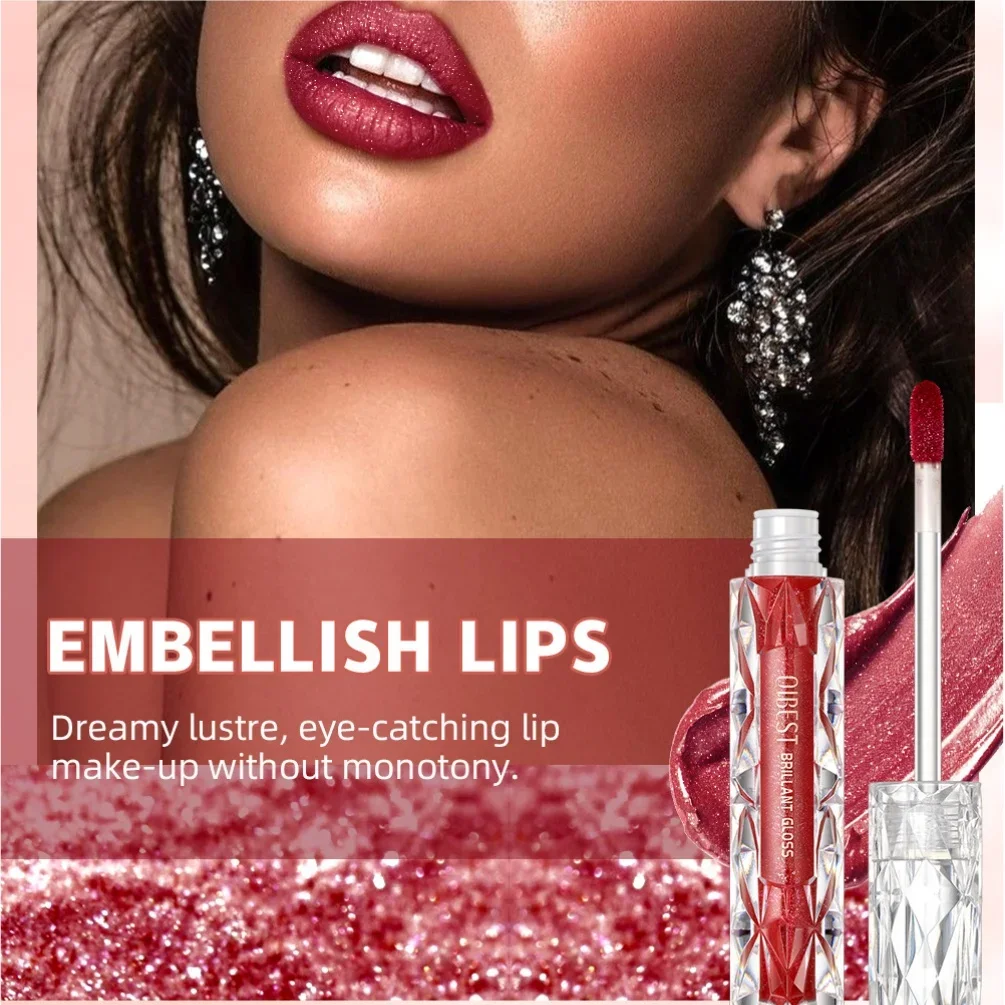 QIBEST Pearl Lip Glaze Diamond Liquid Lip Stick Антипригарная чашка Невыцветающий блеск для губ Матовый тонкий мерцающий оттенок для губ
QIBEST Pearl Lip Glaze Diamond Liquid Lip Stick Антипригарная чашка Невыцветающий блеск для губ Матовый тонкий мерцающий оттенок для губ