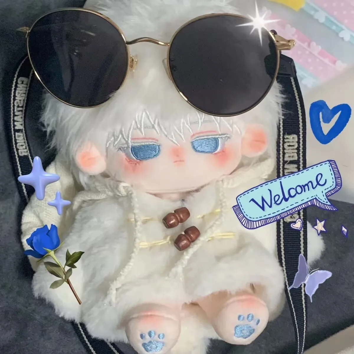 20cm Japanese Anime JK Satoru Gojo Kawaii Cosplay Cotton Doll Body With Skeleton Fans Collection Soft Plushies Toy Figures Gift
20cm Japanese Anime JK Satoru Gojo Kawaii Cosplay Cotton Doll Body With Skeleton Fans Collection Soft Plushies Toy Figures Gift