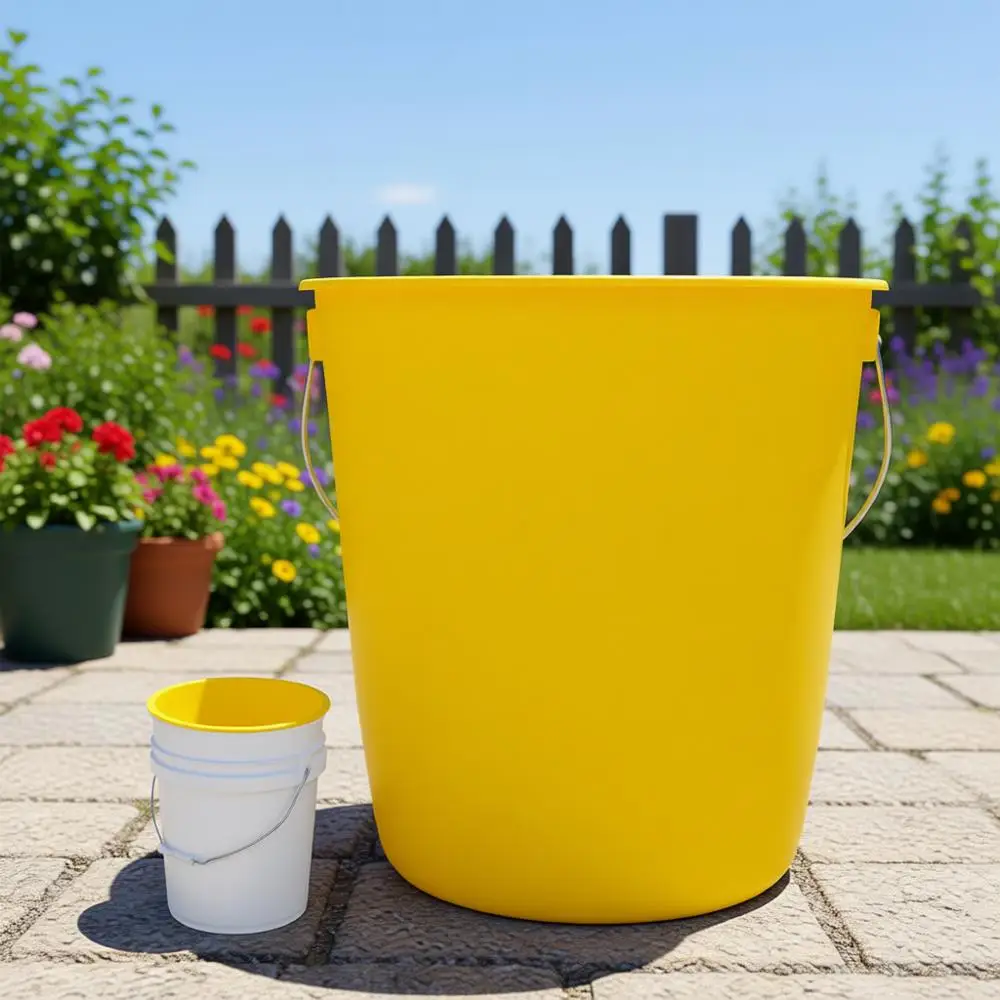 Reusable Silicone Liner for 5 Gallon Buckets - Heavy Duty Yellow, with Graduated Measurements for Mixing Paint and Epoxy
Reusable Silicone Liner for 5 Gallon Buckets - Heavy Duty Yellow, with Graduated Measurements for Mixing Paint and Epoxy