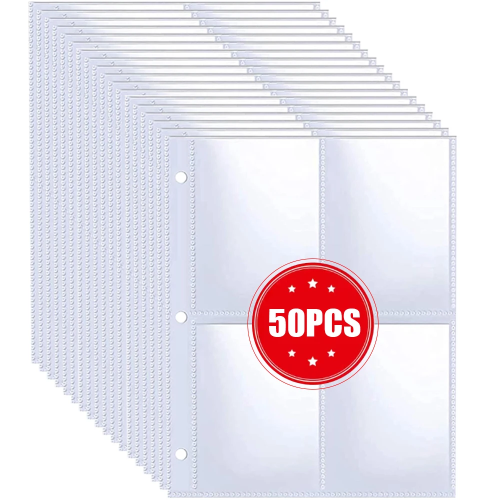 5/50pcs 4-Pocket Binder Photocards Holder Binder Background Paper Kpop Photo Album 6/3 Holes Inner Page Photo Card Binder Sleeve
5/50pcs 4-Pocket Binder Photocards Holder Binder Background Paper Kpop Photo Album 6/3 Holes Inner Page Photo Card Binder Sleeve