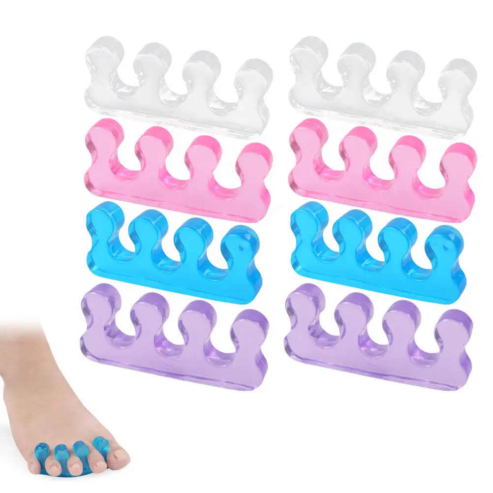 8Pcs Toe Separators Professional Nail Art Tools Manicure Toe Dividers Reusable Durable Wear-Resistant Foot Nail Separator
8Pcs Toe Separators Professional Nail Art Tools Manicure Toe Dividers Reusable Durable Wear-Resistant Foot Nail Separator