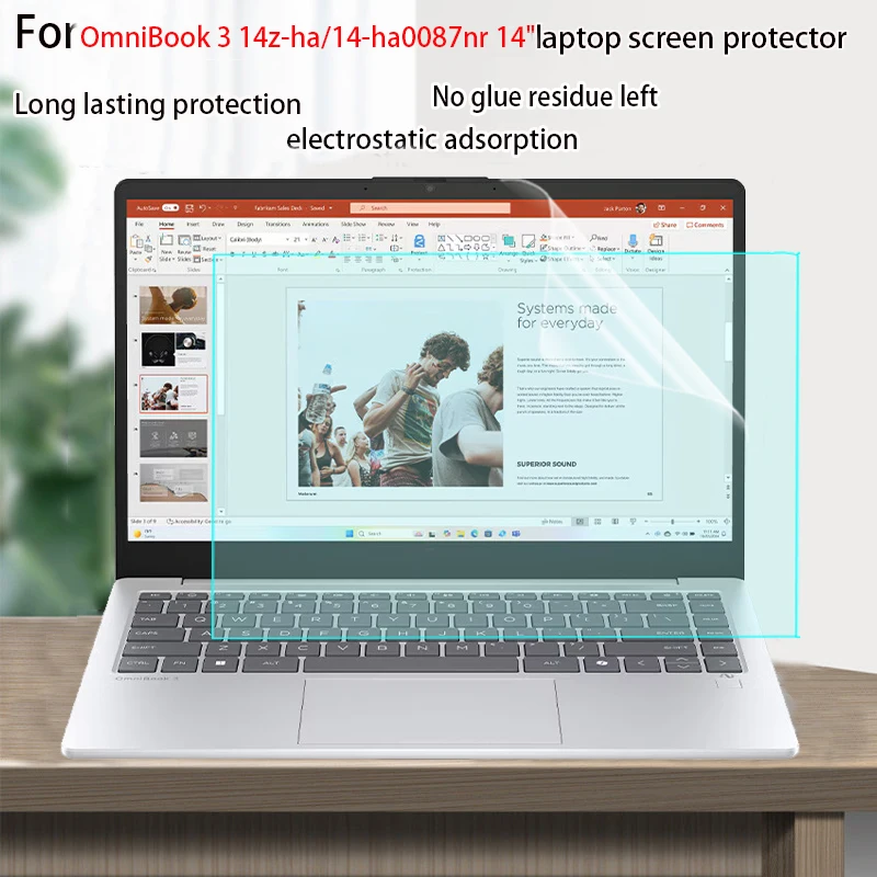 For HP OmniBook 3 14-ha0087nr screen protector film 14z-ha 14"computer keyboard film notebook privacy protector film accessories
For HP OmniBook 3 14-ha0087nr screen protector film 14z-ha 14"computer keyboard film notebook privacy protector film accessories