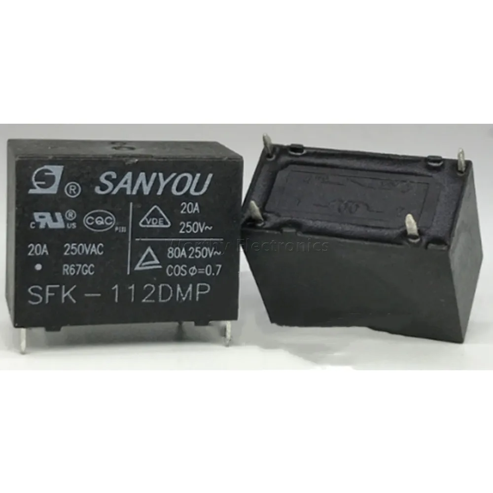 Free shipping 10pcs/lot SFK-112D 20A250VAC HF102F-P-12VDC 4PIN Relay
Free shipping 10pcs/lot SFK-112D 20A250VAC HF102F-P-12VDC 4PIN Relay