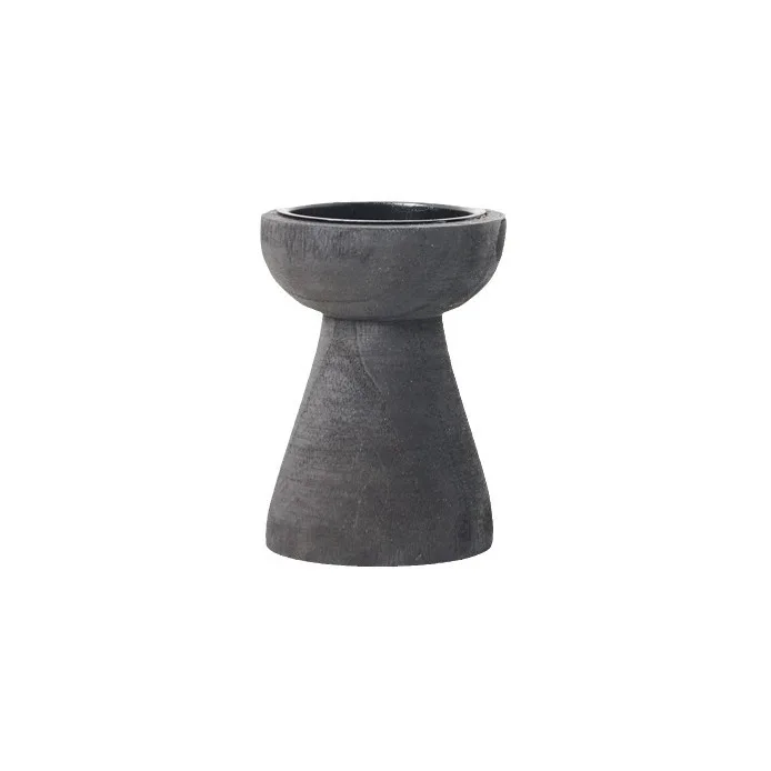 Vintage Black Paulownia Wood Laminated Wooden Candlestick, Crafts Vintage Art Candlestick
Vintage Black Paulownia Wood Laminated Wooden Candlestick, Crafts Vintage Art Candlestick