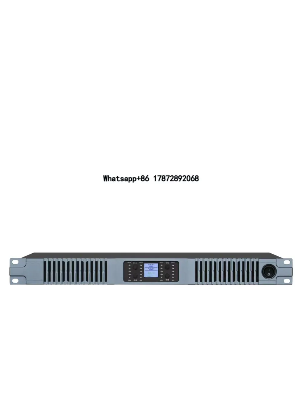 Four Channel Class D Digital Power Amplifier Professional Sound System Professional Audio 4*1000W 8OHM
Four Channel Class D Digital Power Amplifier Professional Sound System Professional Audio 4*1000W 8OHM