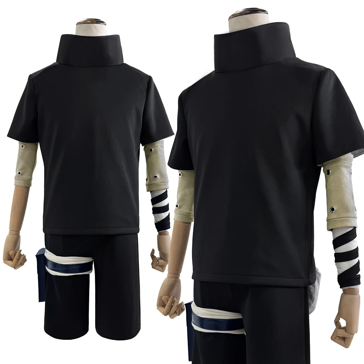 HOLOUN Anime Uchiha Sasuke Cosplay Costume Black Top Shorts Waist Bag Animation Convention Adult Unisex Halloween Christmas
HOLOUN Anime Uchiha Sasuke Cosplay Costume Black Top Shorts Waist Bag Animation Convention Adult Unisex Halloween Christmas