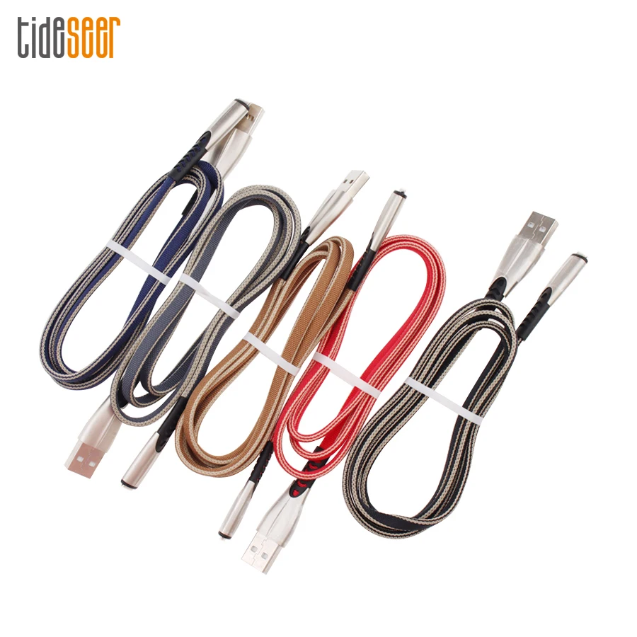 100pcs 1M Zinc Alloy Braided 2.4A Micro USB Cable Fast Charging Type C Usb Data Charge Cables for iPhone Samsung Xiaomi HTC
100pcs 1M Zinc Alloy Braided 2.4A Micro USB Cable Fast Charging Type C Usb Data Charge Cables for iPhone Samsung Xiaomi HTC