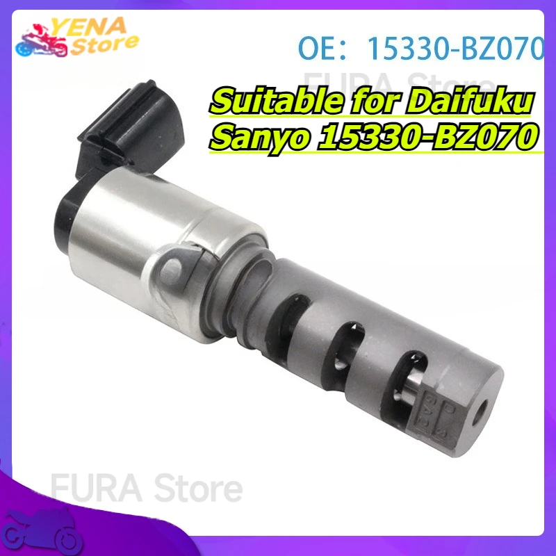 Camshaft Variable Valve Timing Control VVT Valve Electromagnetic Valve Suitable for Daifuku Sanyo 15330-BZ070
Camshaft Variable Valve Timing Control VVT Valve Electromagnetic Valve Suitable for Daifuku Sanyo 15330-BZ070